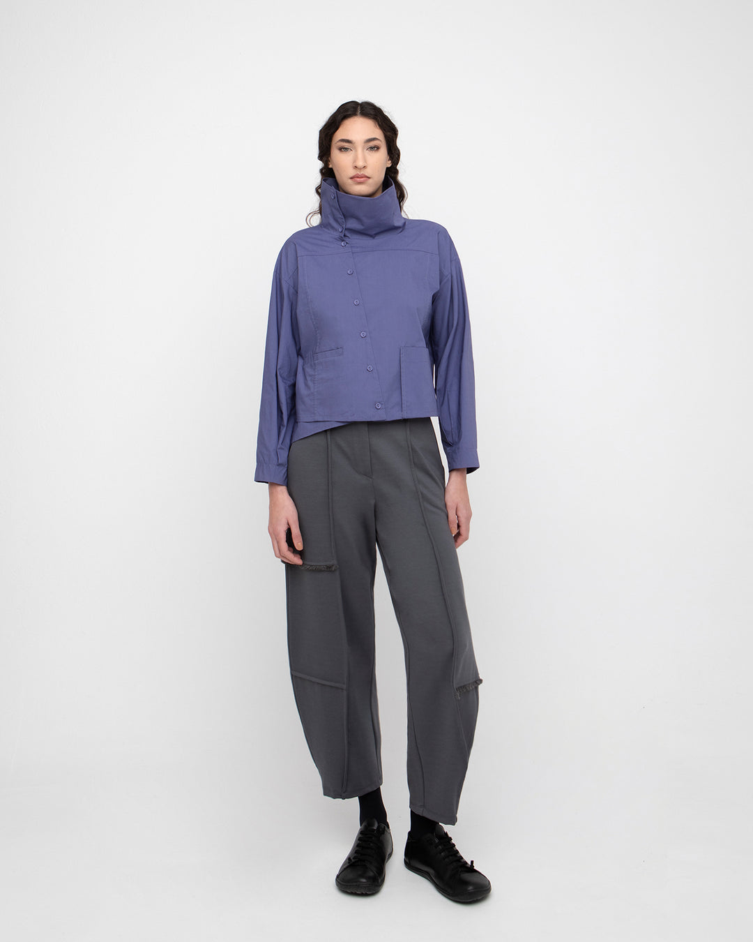 Ozai N Ku Alignment Lantern Pants, Grey