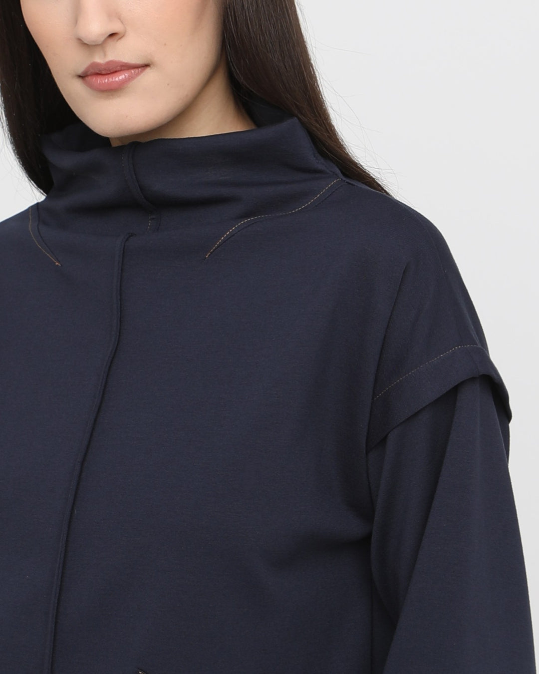 Ozai N Ku Contour Top, Navy