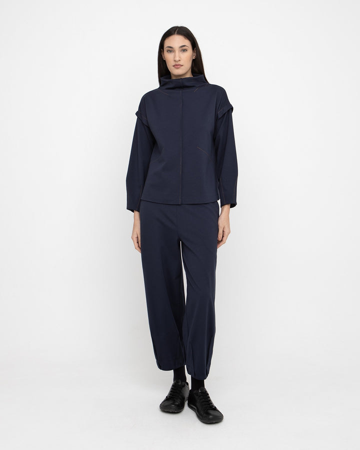 Ozai N Ku Contour Top, Navy