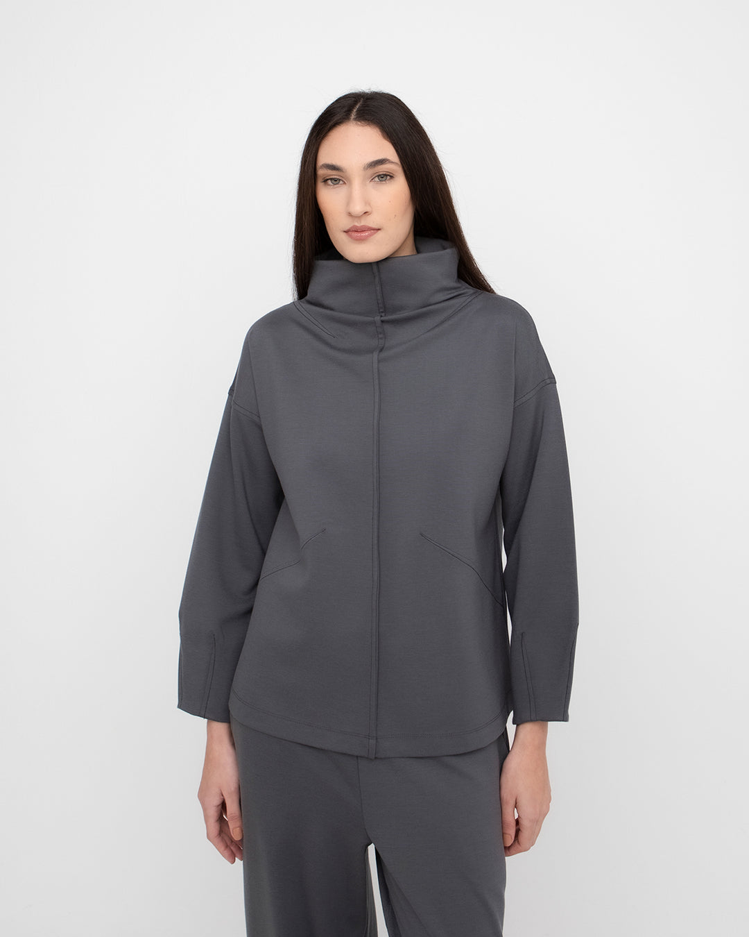 Ozai N Ku Contour Top, Grey
