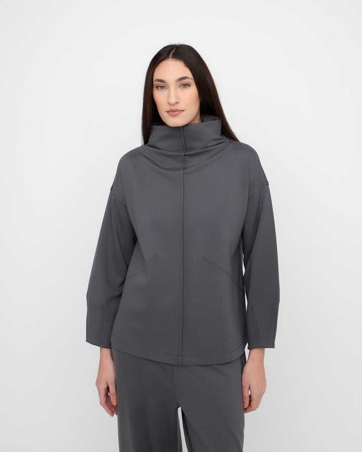 Ozai N Ku Contour Top, Grey