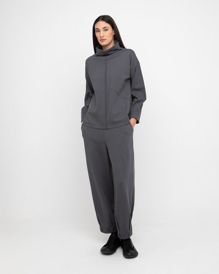 Ozai N Ku Contour Top, Grey