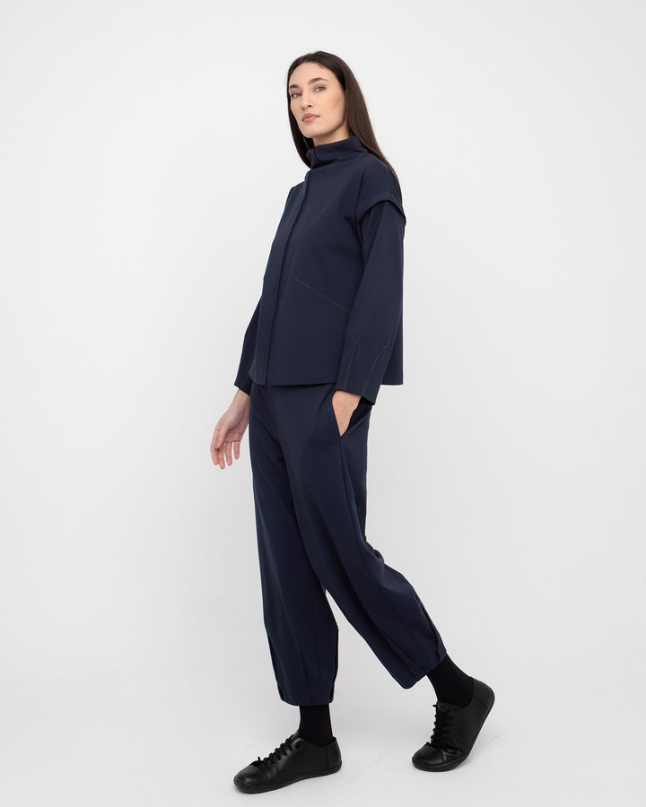 Ozai N Ku Contour Top, Navy