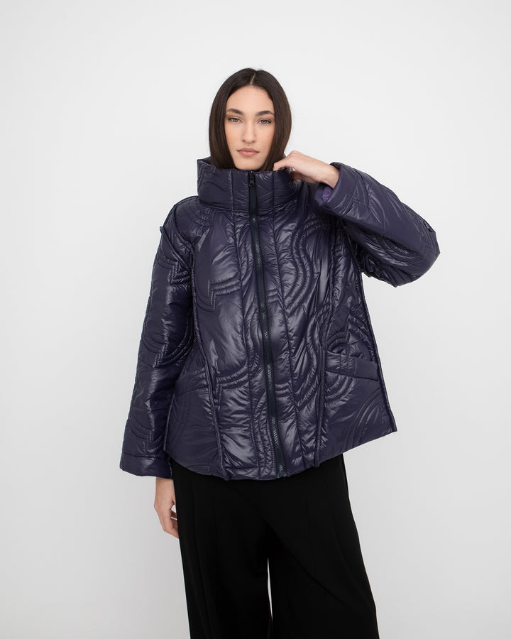 Ozai N Ku Nano Puff Jacket, Navy