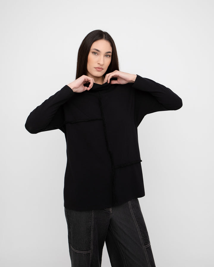 Ozai N Ku Ladder Top, Black