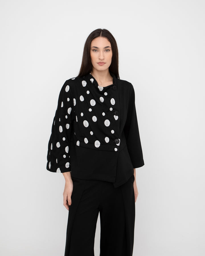Ozai N Ku Vestige Jacket, Black/White