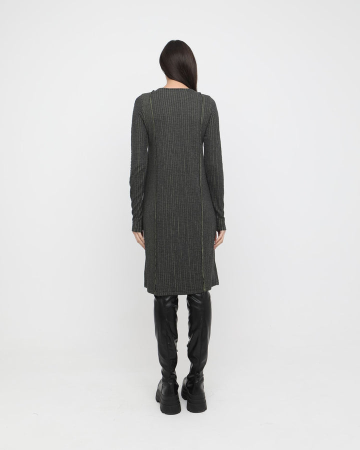 Ozai N Ku Patina Dress, Grey/Green