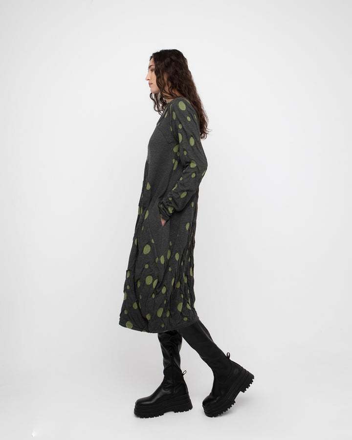 Ozai N Ku Verdigris Dress, Grey/Green
