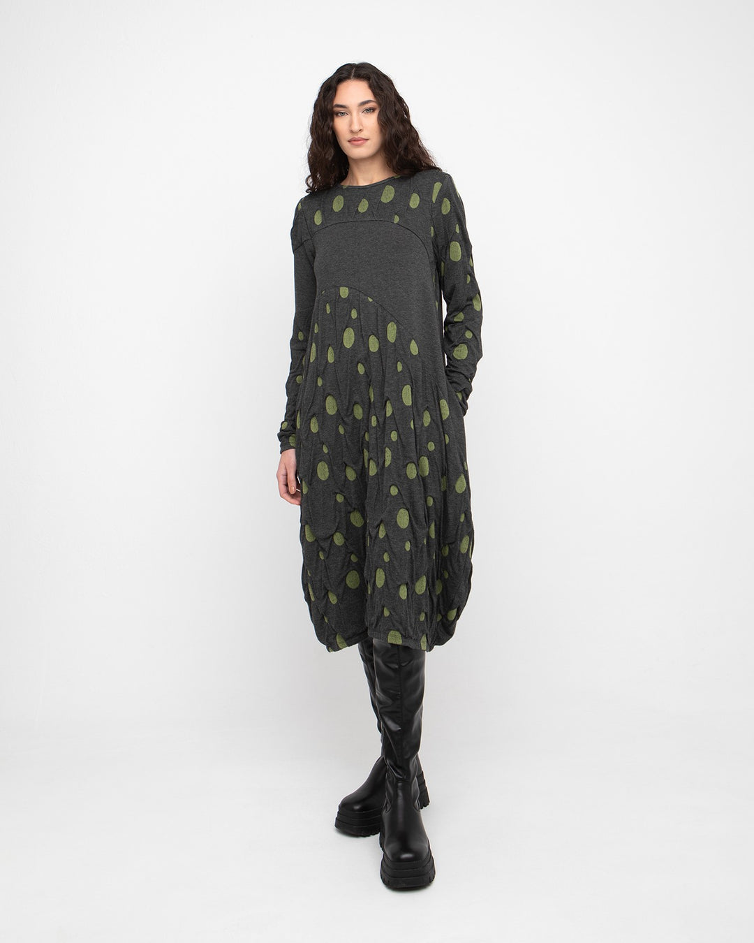 Ozai N Ku Verdigris Dress, Grey/Green