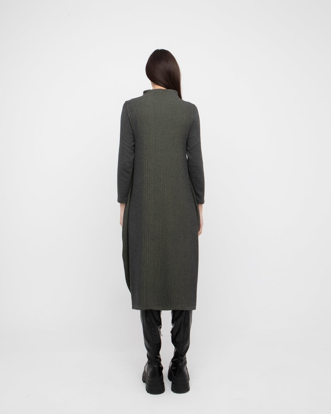 Ozai N Ku Etching Dress, Grey/Green