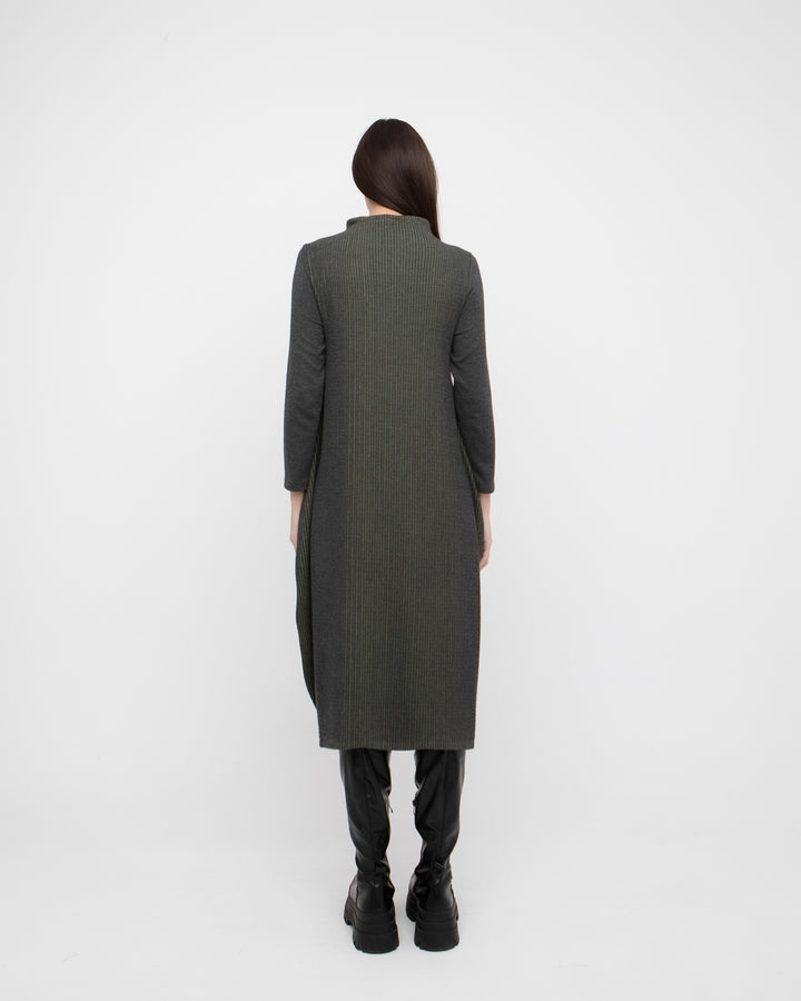 Ozai N Ku Etching Dress, Grey/Green