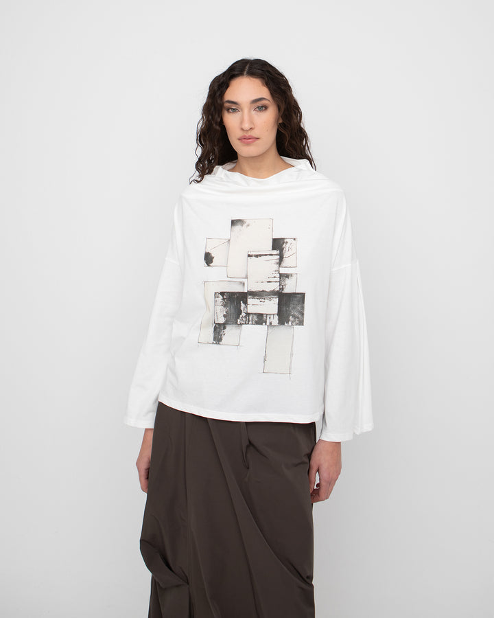 Ozai N Ku Mache Tee, White