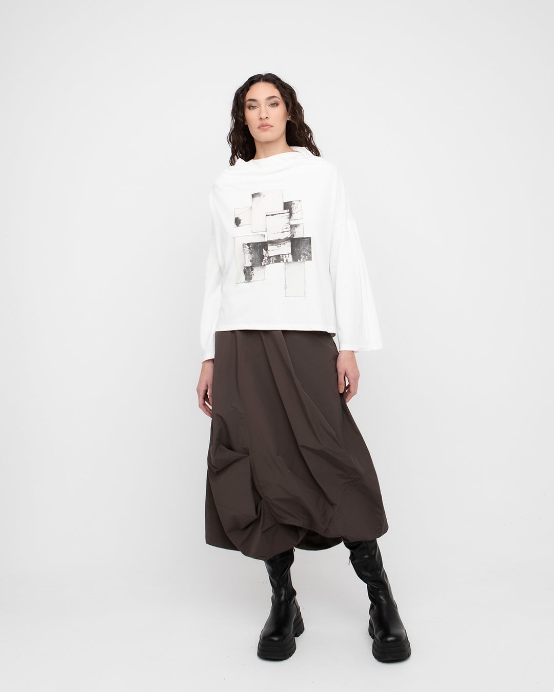 Ozai N Ku Mache Tee, White