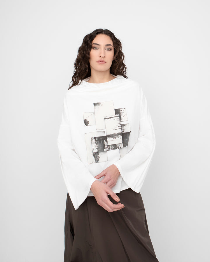 Ozai N Ku Mache Tee, White