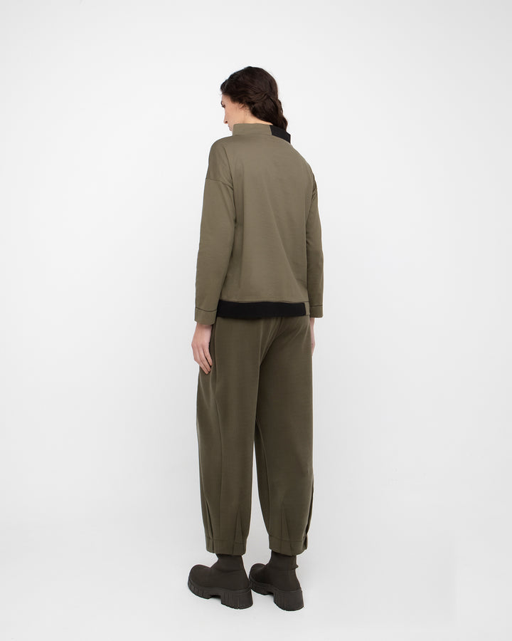 Ozai N Ku Depiction Pullover, Olive