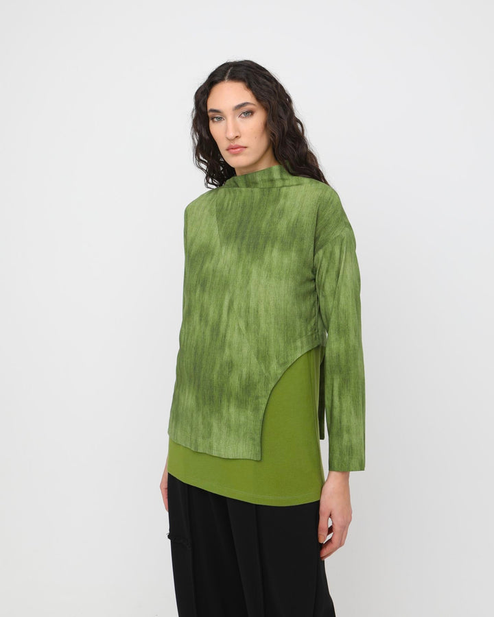 Ozai N Ku Bahia Layered Top, Green