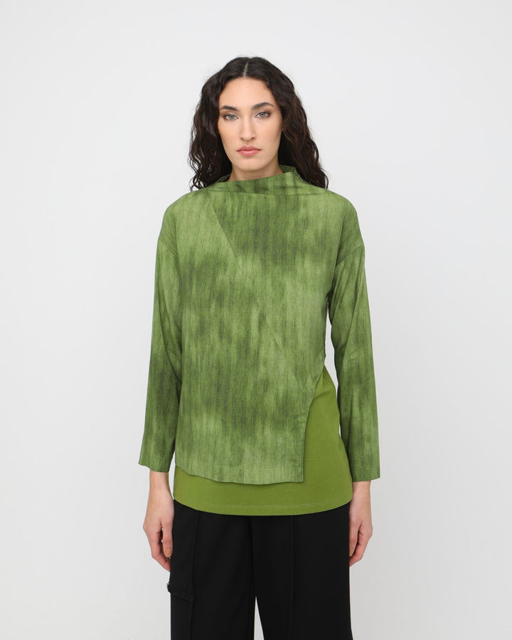 Ozai N Ku Bahia Layered Top, Green