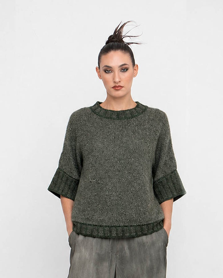 Ozai N Ku Gully Sweater, Olive