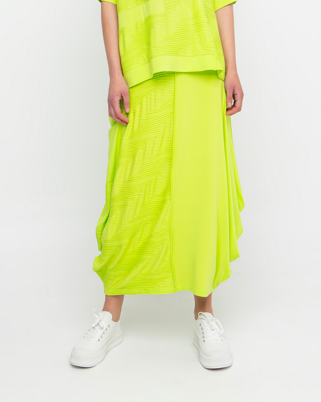 Ozai N Ku Racquet Skirt, Lime