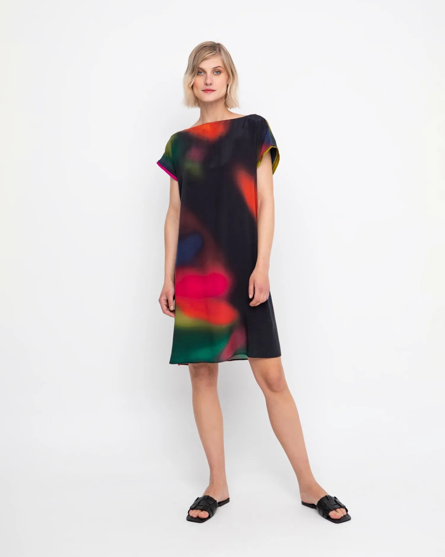 Boxy shift outlet dress