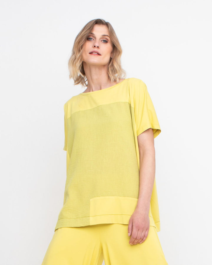 Ozai N Ku Catania Tee, Yellow