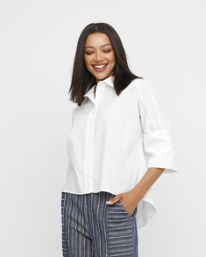 Ozai N Ku Zoe Shirt, White