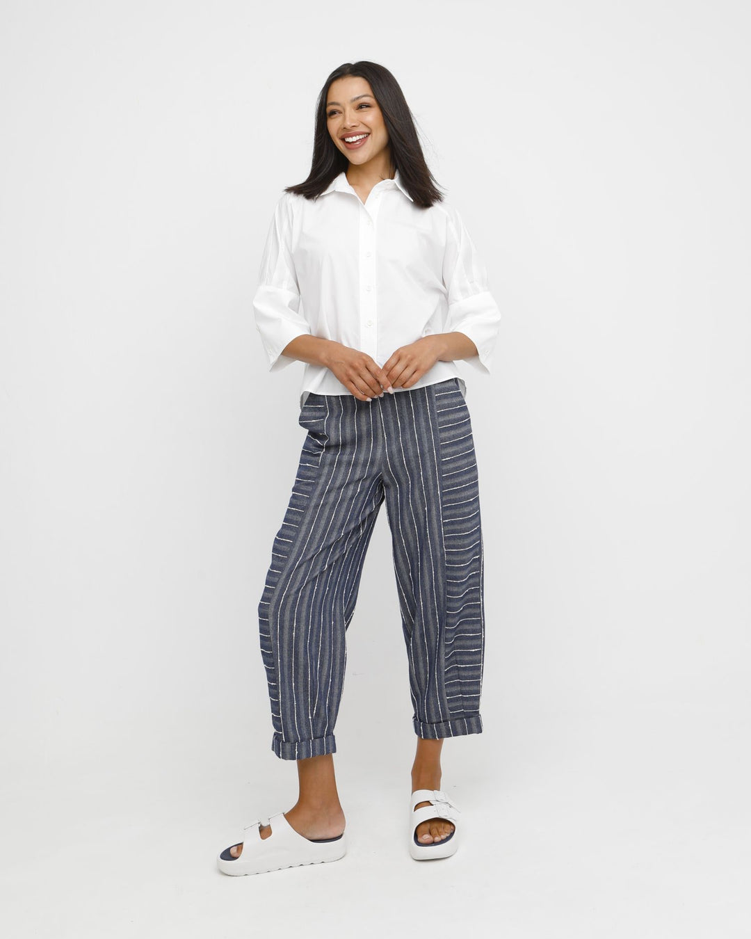 Ozai N Ku Zoe Shirt, White