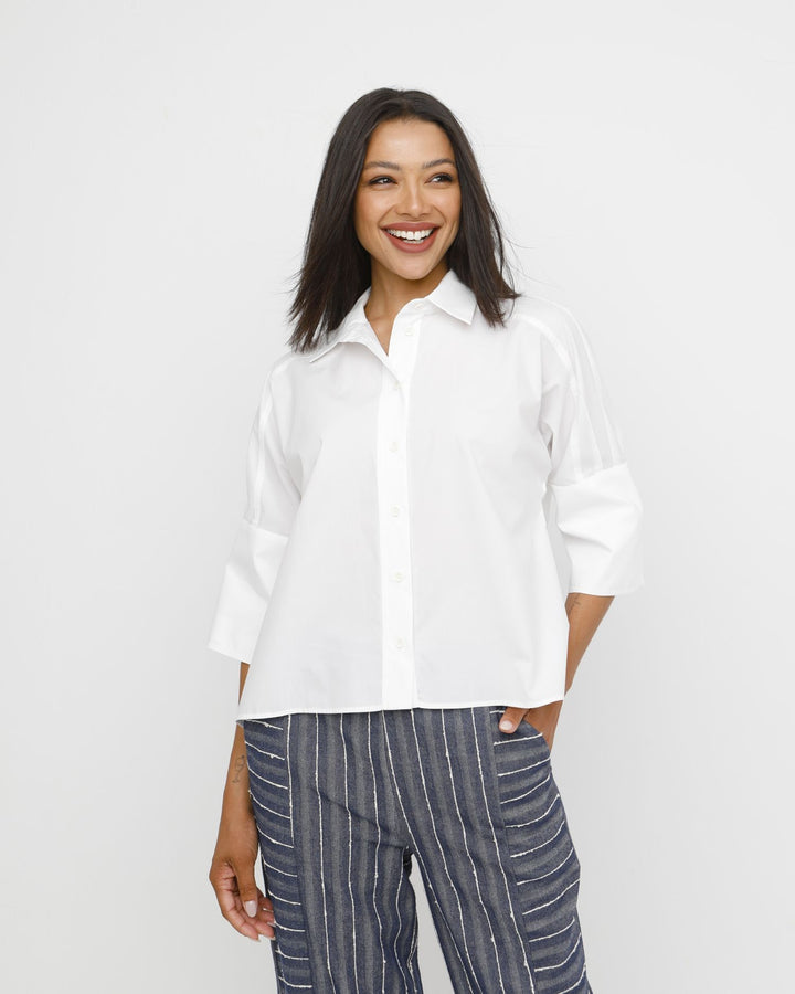 Ozai N Ku Zoe Shirt, White