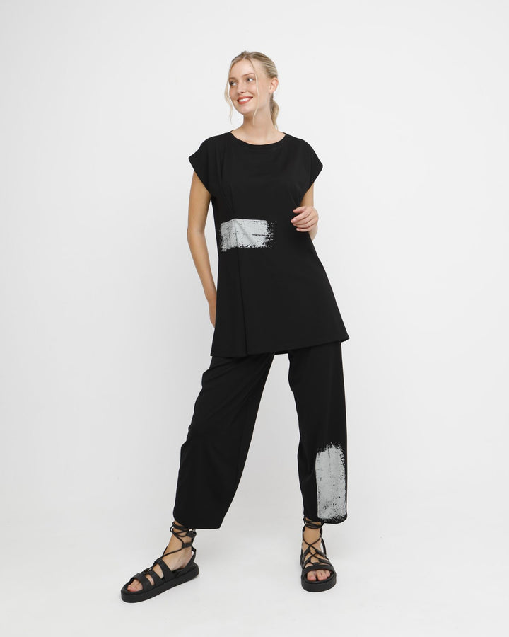 Ozai N Ku Aion Lantern Pant, Black