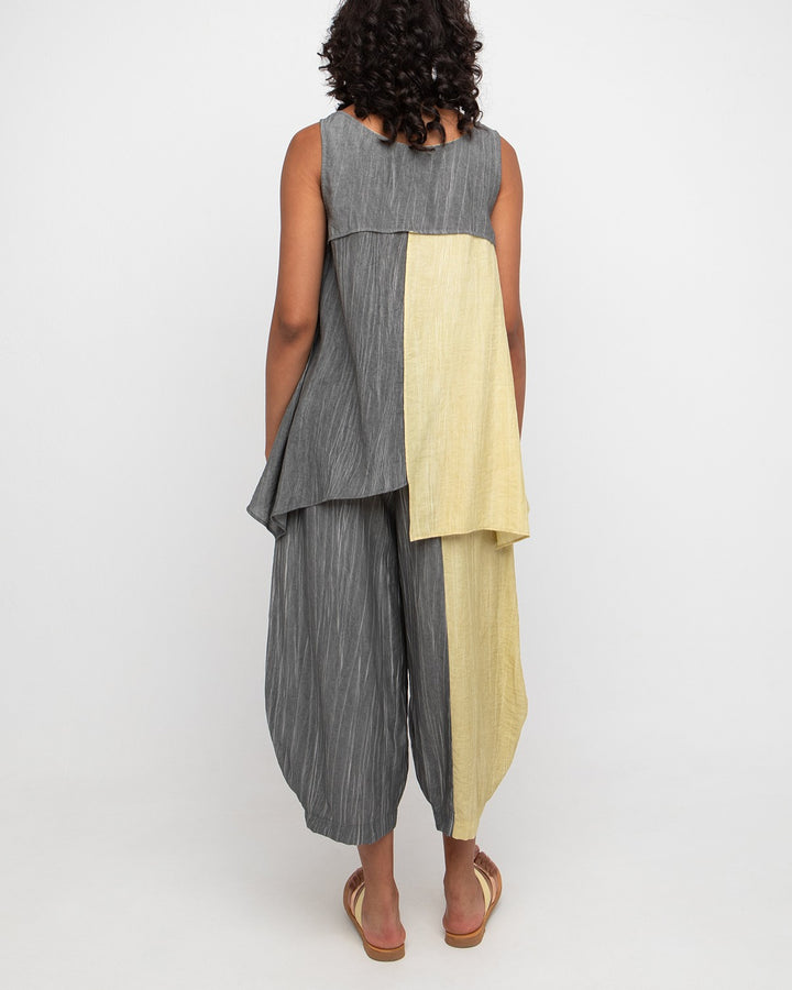 Ozai N Ku Laurel Reversible Tank, Butter/Slate