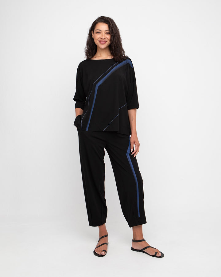 Ozai N Ku Icho Lantern Pants, Black