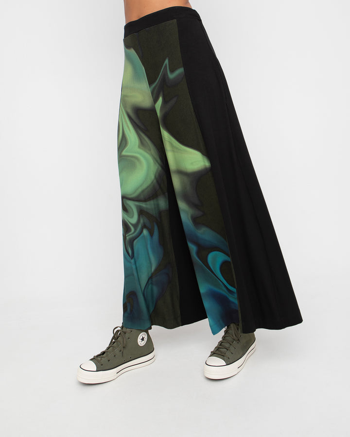 Ozai N Ku Ashbury Lounge Pants, Blue Swirl