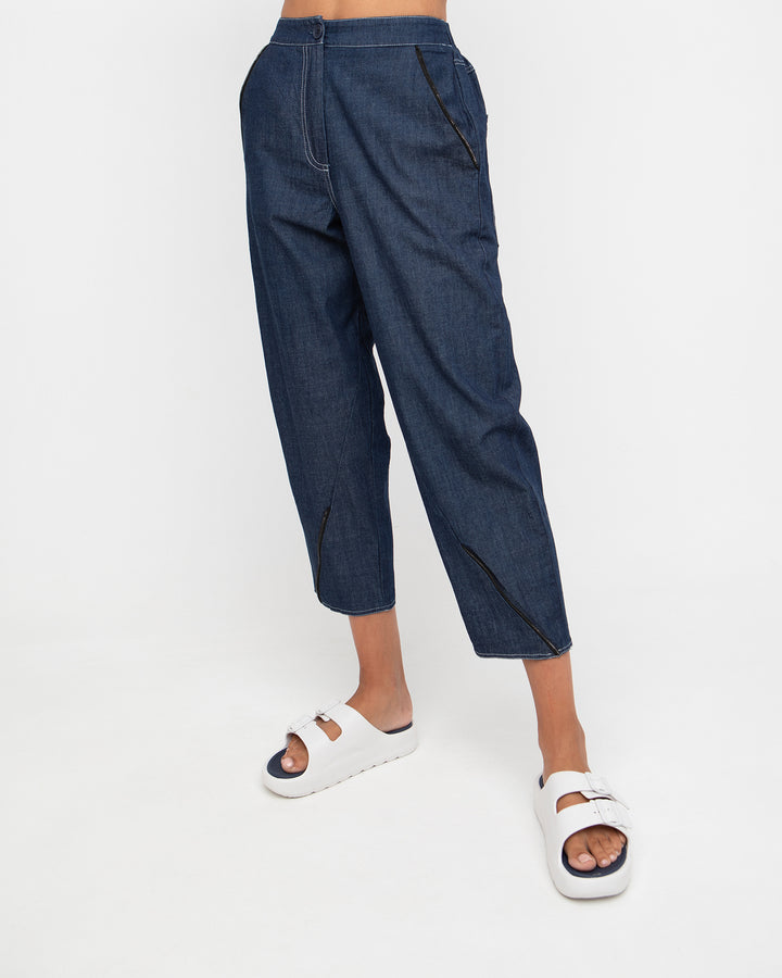 Ozai N Ku Glau Capris, Denim