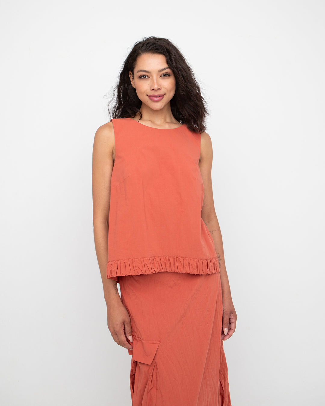 Ozai N Ku Zea Tank Top, Chili