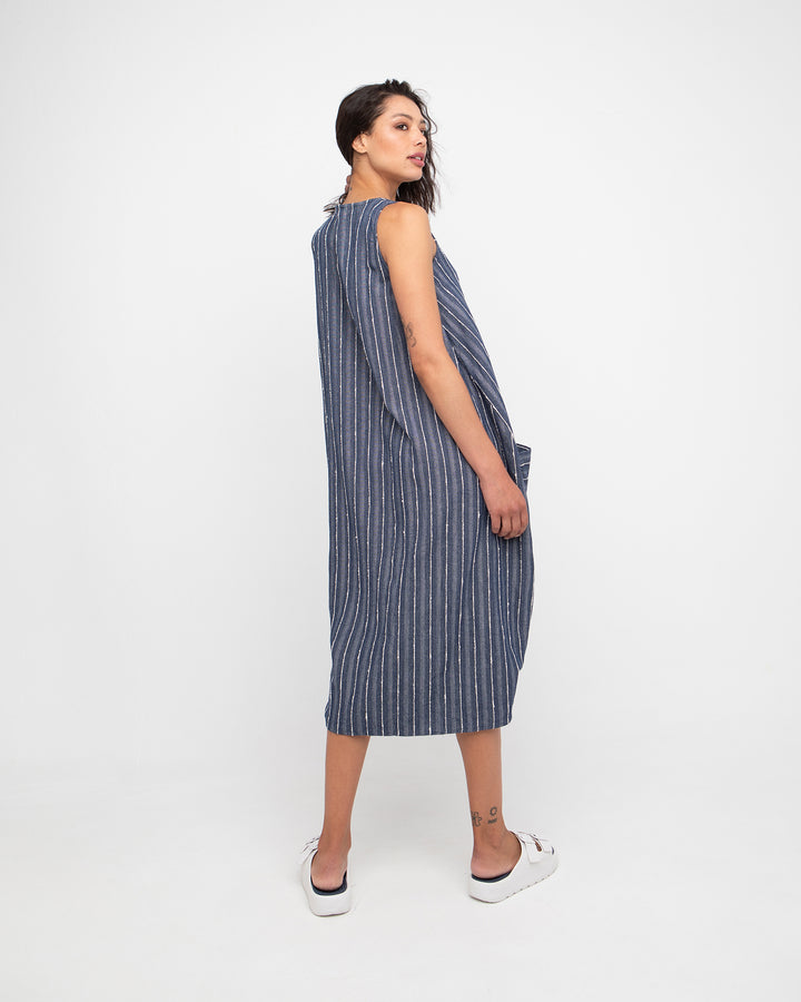 Ozai N Ku Krene Dress, Blue