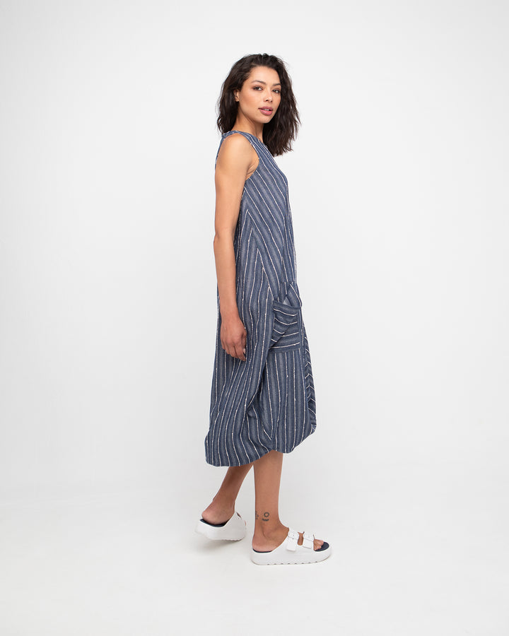 Ozai N Ku Krene Dress, Blue