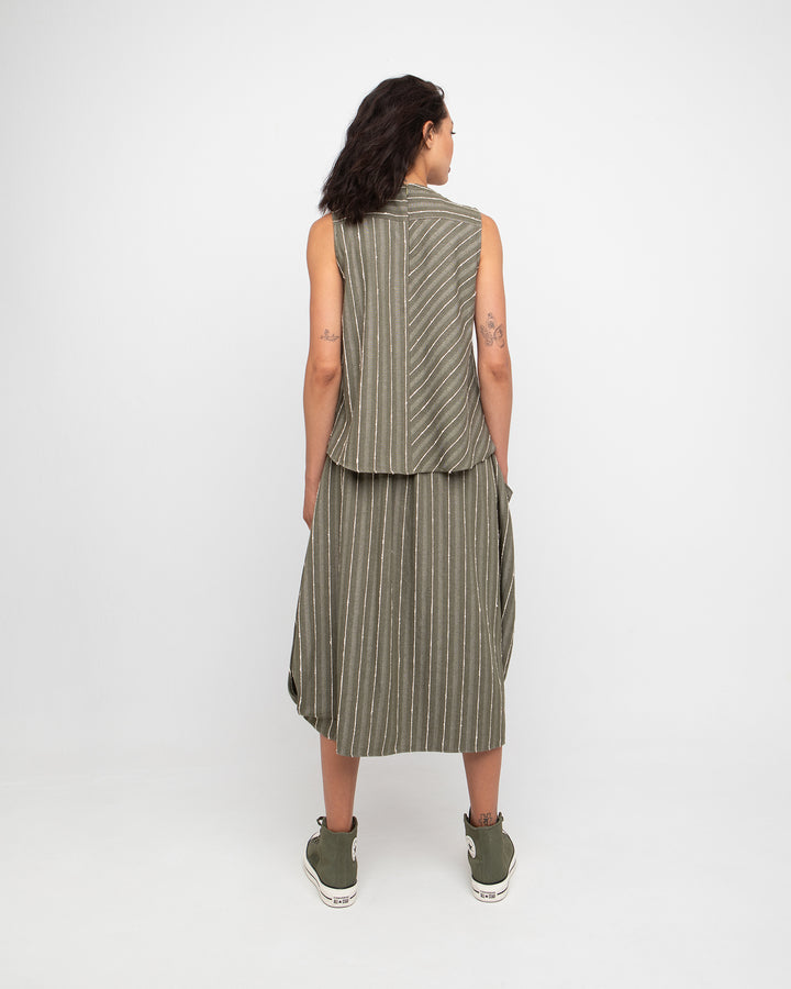 Ozai N Ku Agros Tank Top, Olive