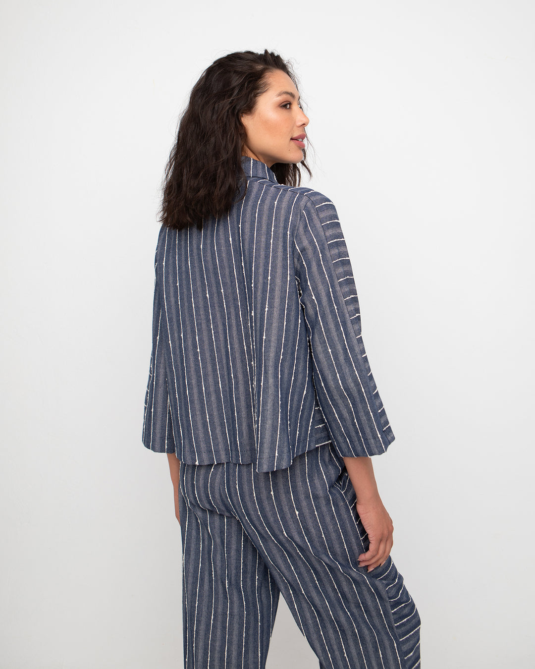 Ozai N Ku Kymo Shirt, Blue