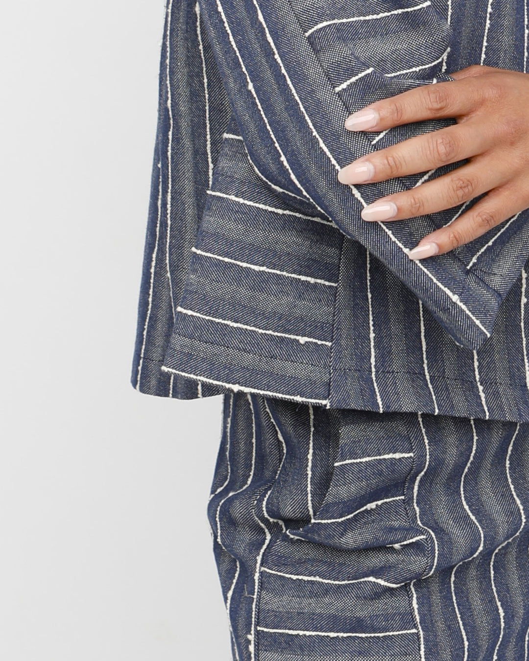 Ozai N Ku Kymo Shirt, Blue