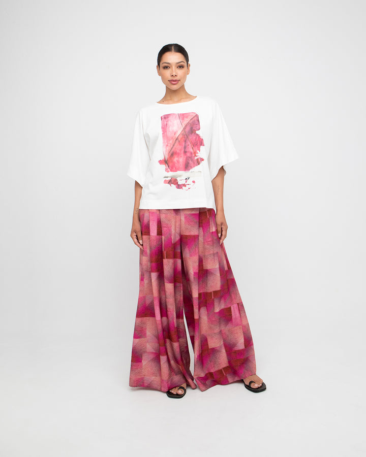 Ozai N Ku Koreli Tee, White