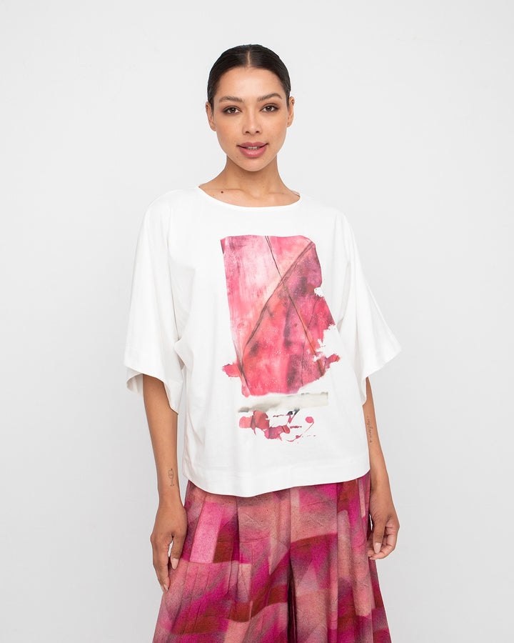 Ozai N Ku Koreli Tee, White