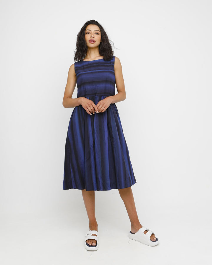 Ozai N Ku Noe Dress, Blue/Black