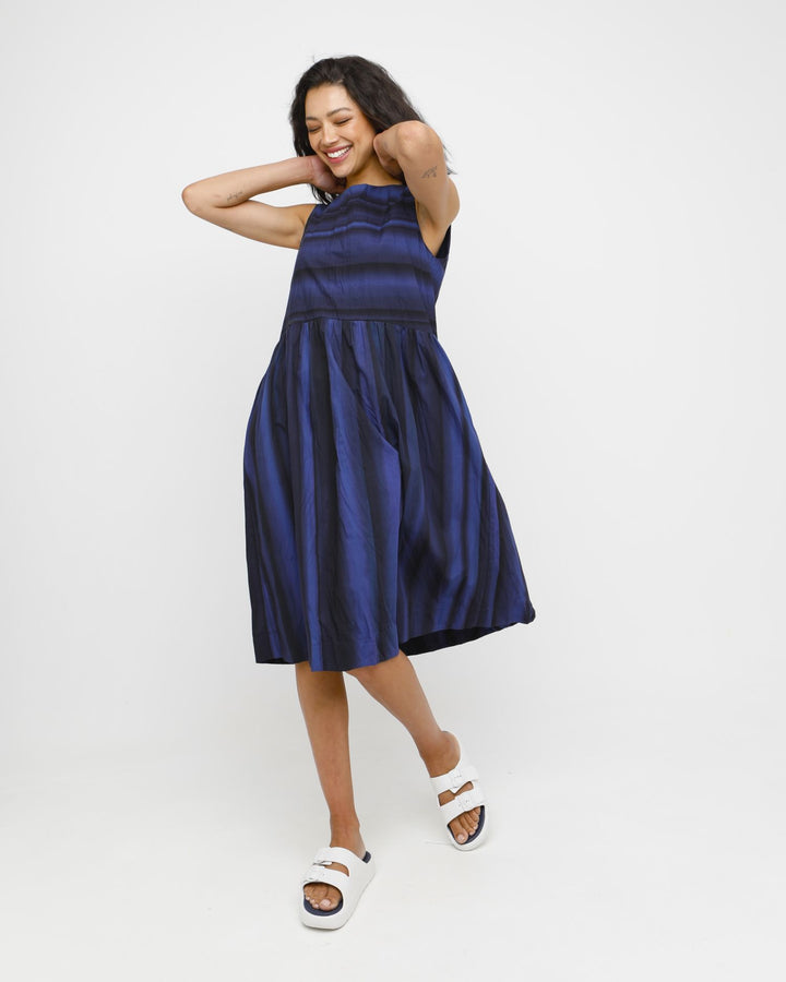 Ozai N Ku Noe Dress, Blue/Black