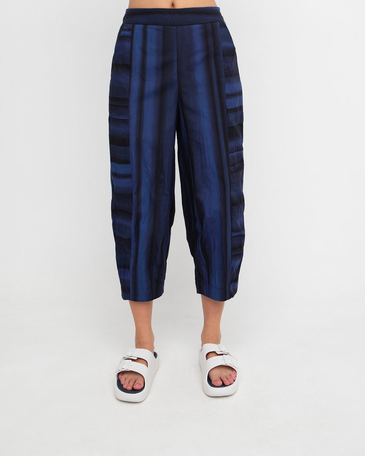 Ozai N Ku Melan Capris, Blue/Black