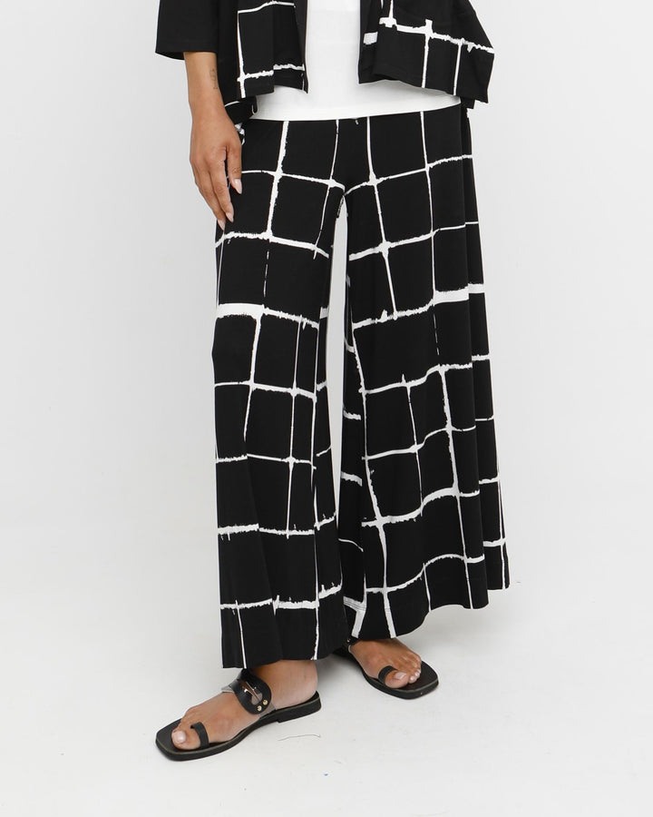 Ozai N Ku Nox Wide Leg Pants, Mono