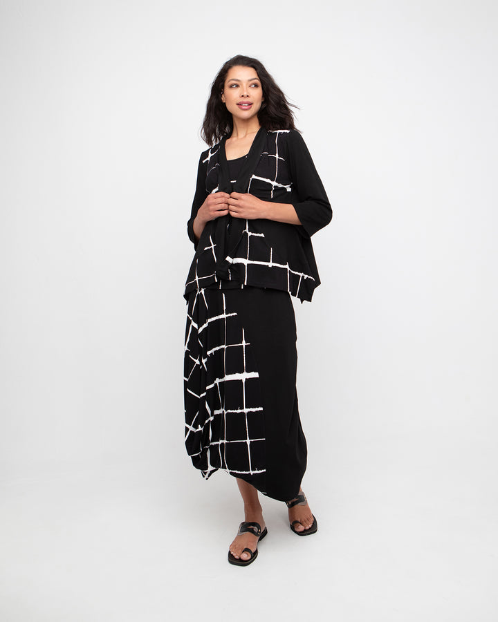 Ozai N Ku Zera Cocoon Skirt, Mono