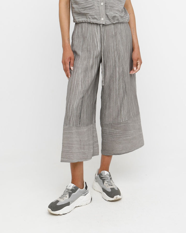 Ozai N Ku Mene Wide Crop Pant, Taupe