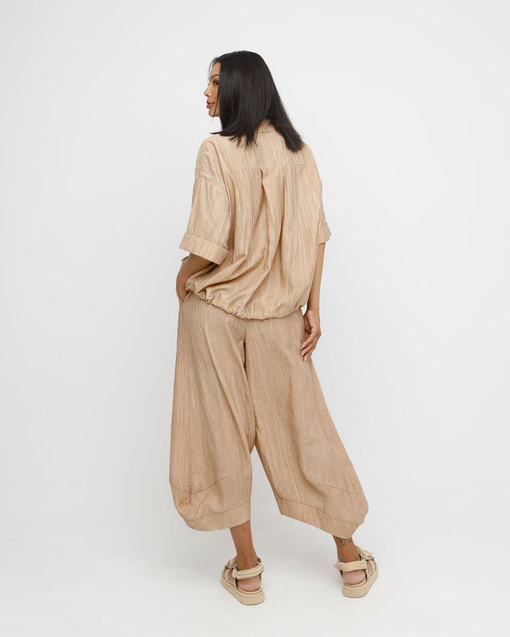 Ozai N Ku Satar Lantern Pant, Caramel