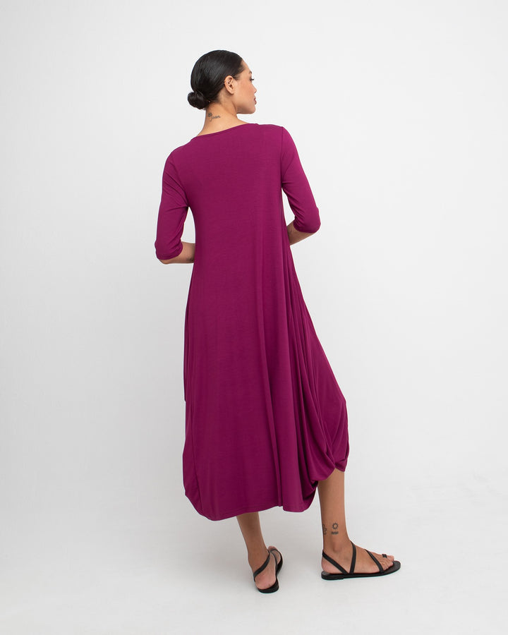 Ozai N Ku Oracle Convertible Dress, Mulberry