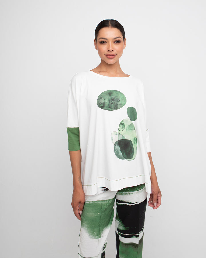 Ozai N Ku Botana Tee, White